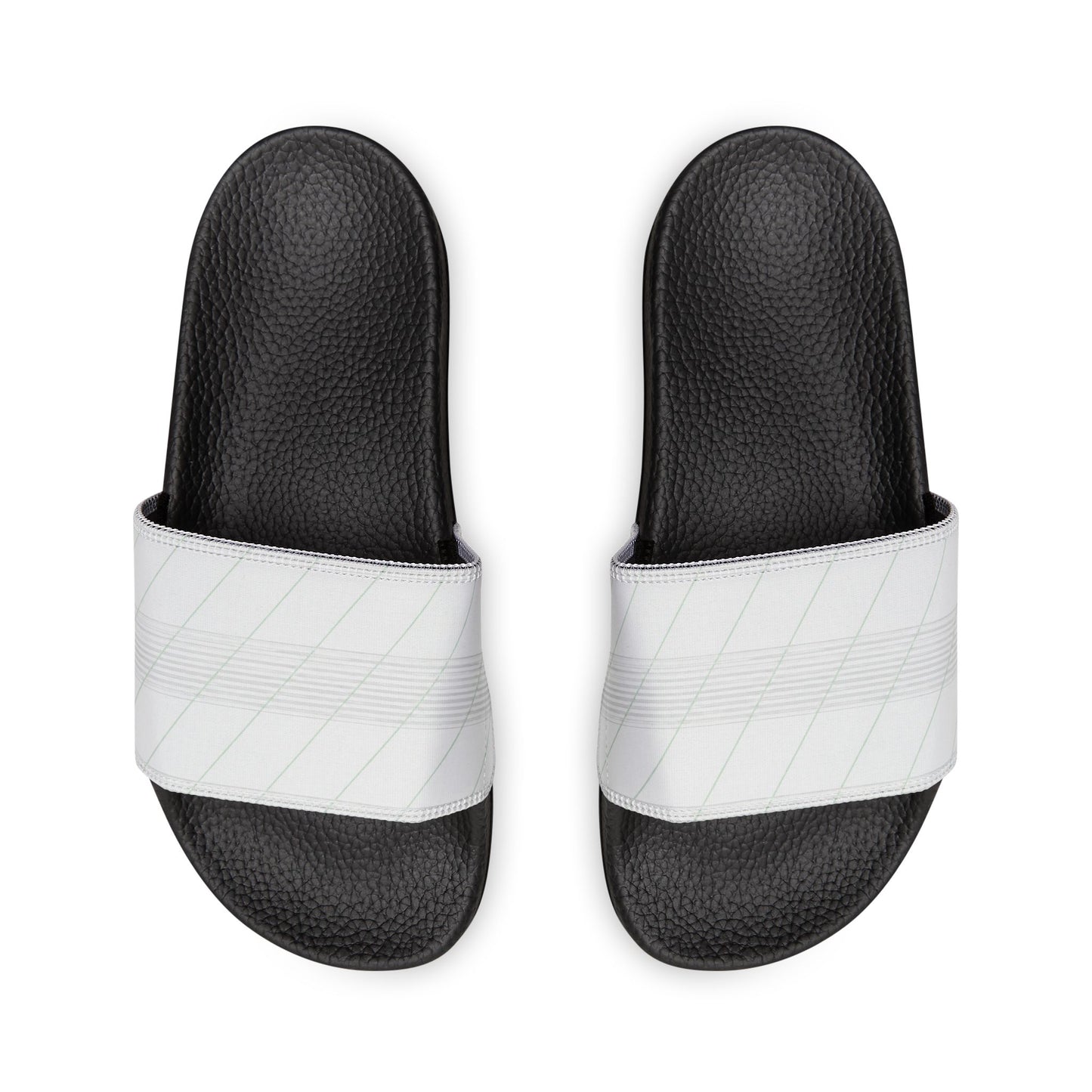 Ciabatte Slide Silver Stripe