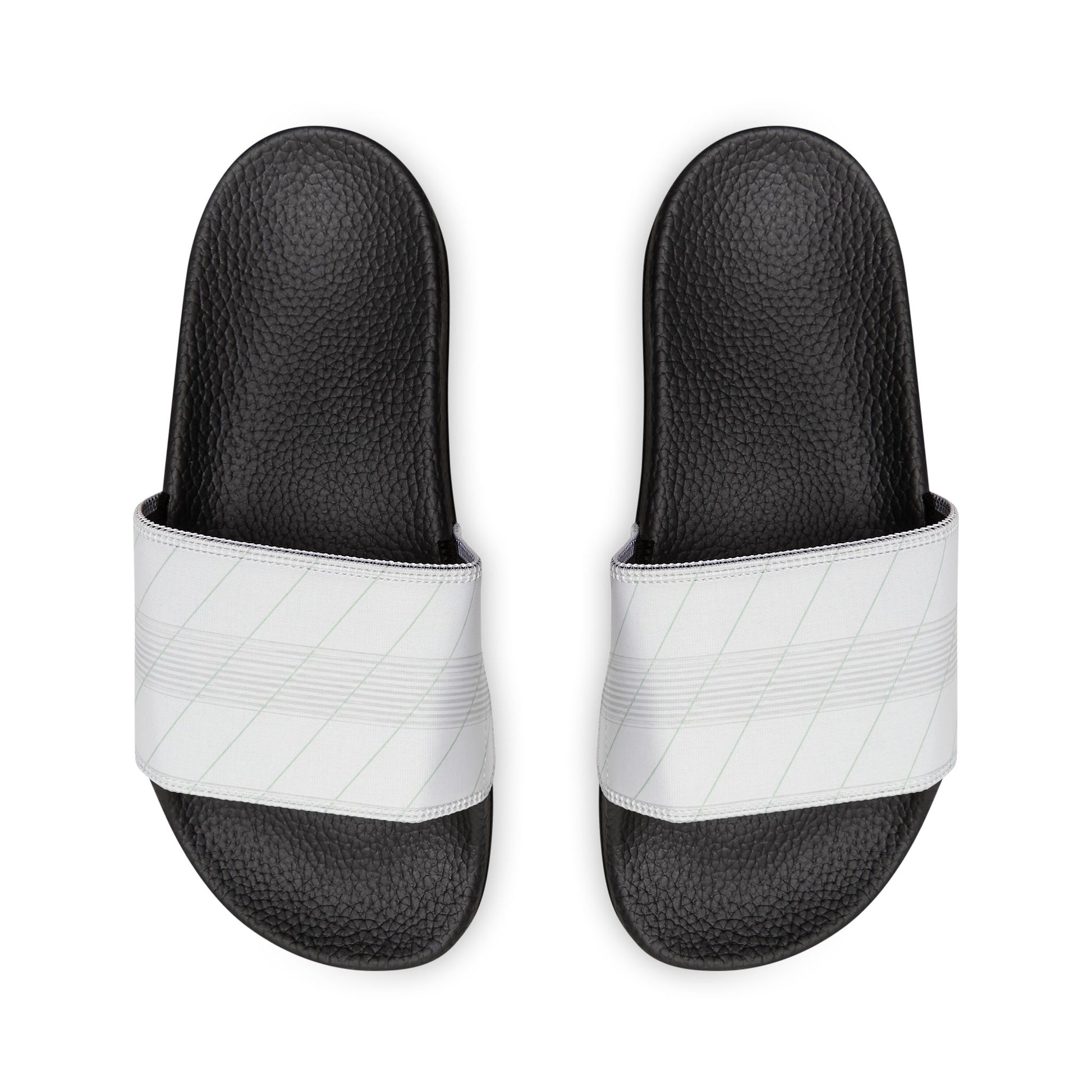 Ciabatte Slide Silver Stripe