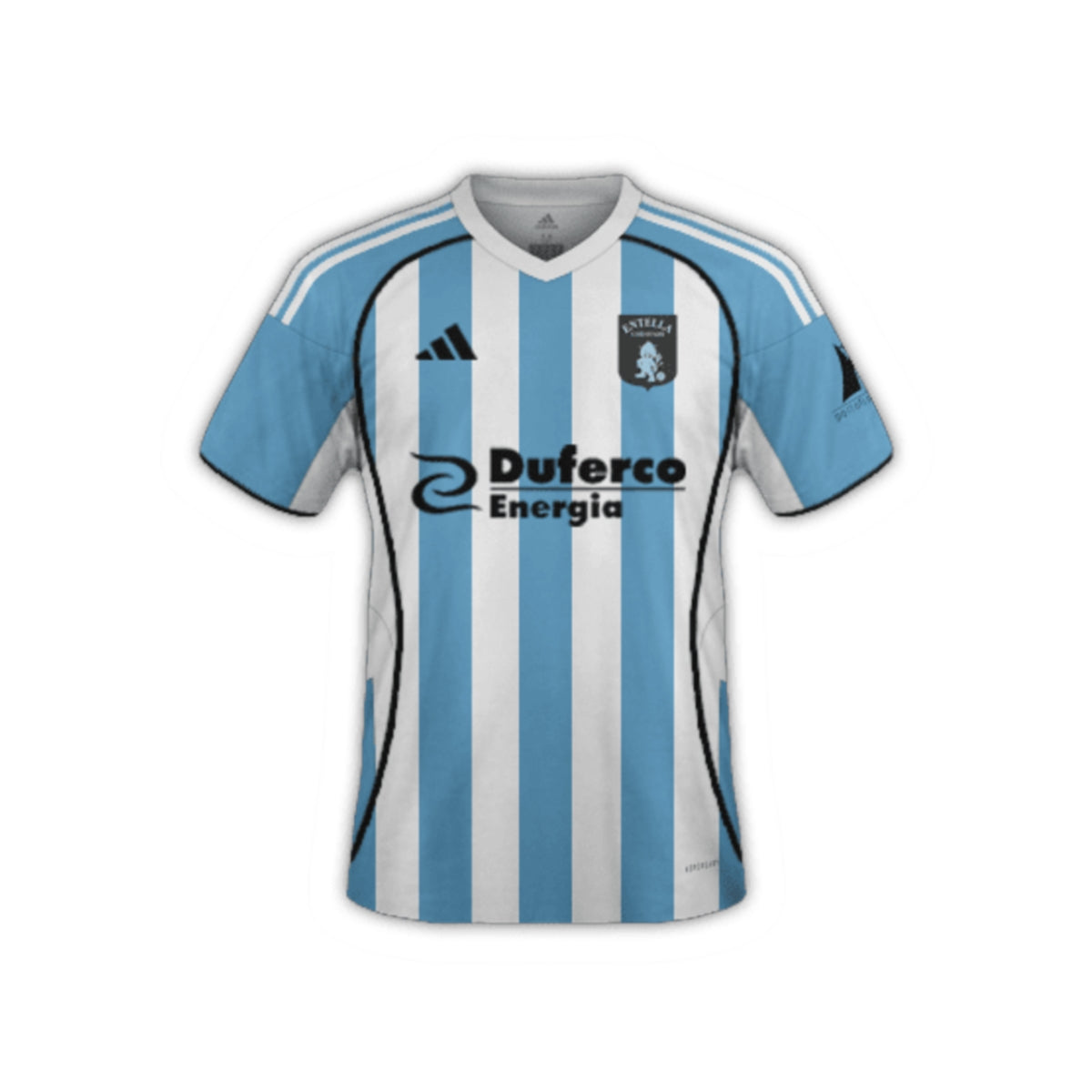 Adesivo Virtus Entella Home s.s. 25/26