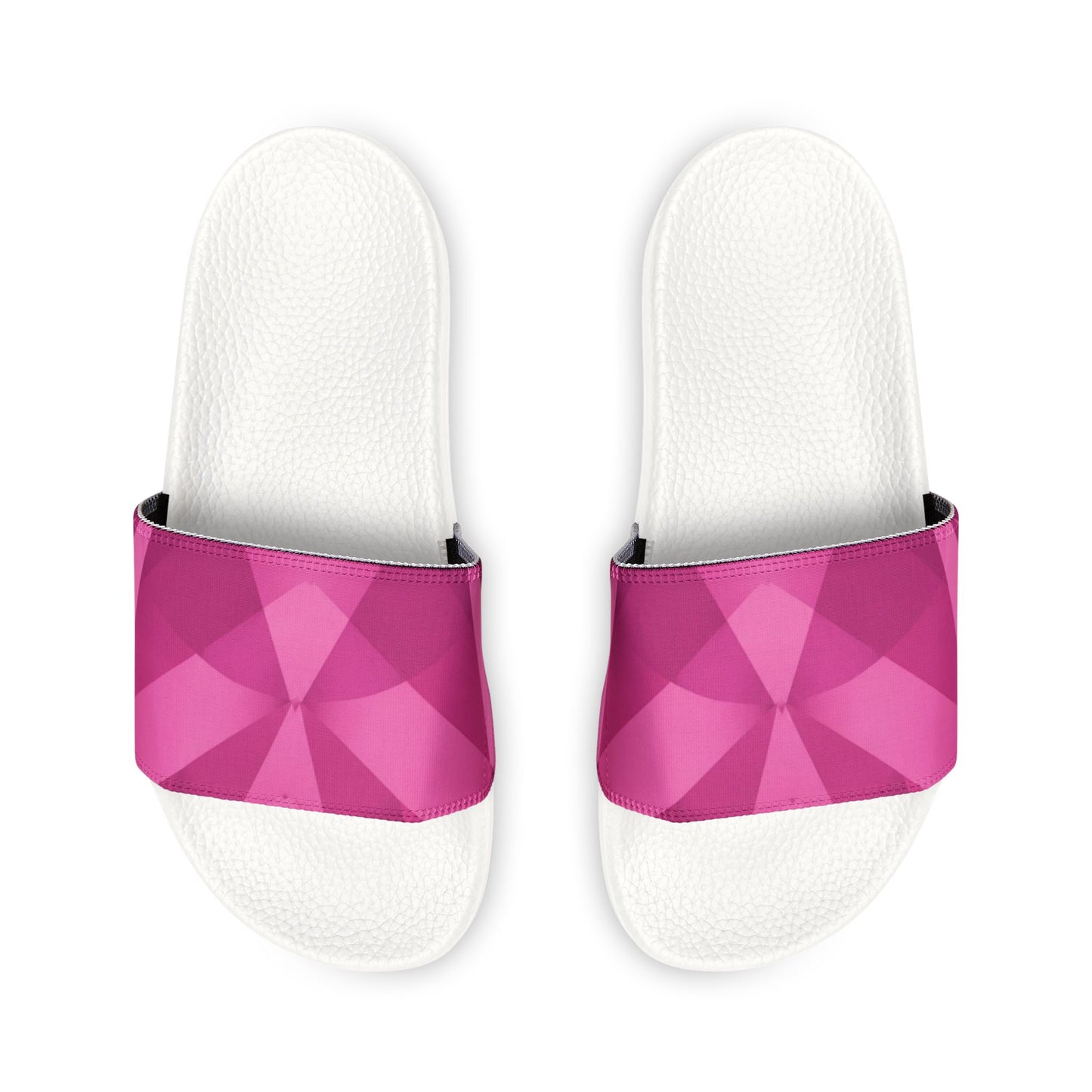 Ciabatte Estive con Motivo Geometrico Fucsia