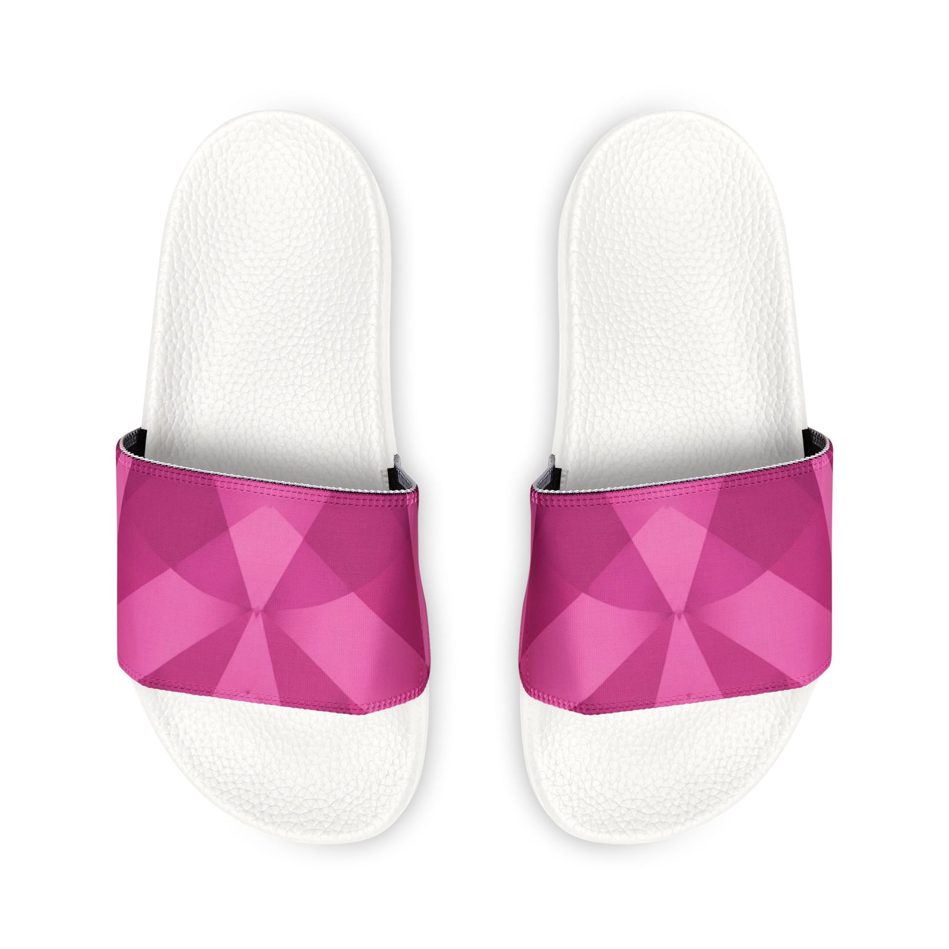 Ciabatte Estive con Motivo Geometrico Fucsia