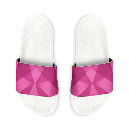 Ciabatte Estive con Motivo Geometrico Fucsia