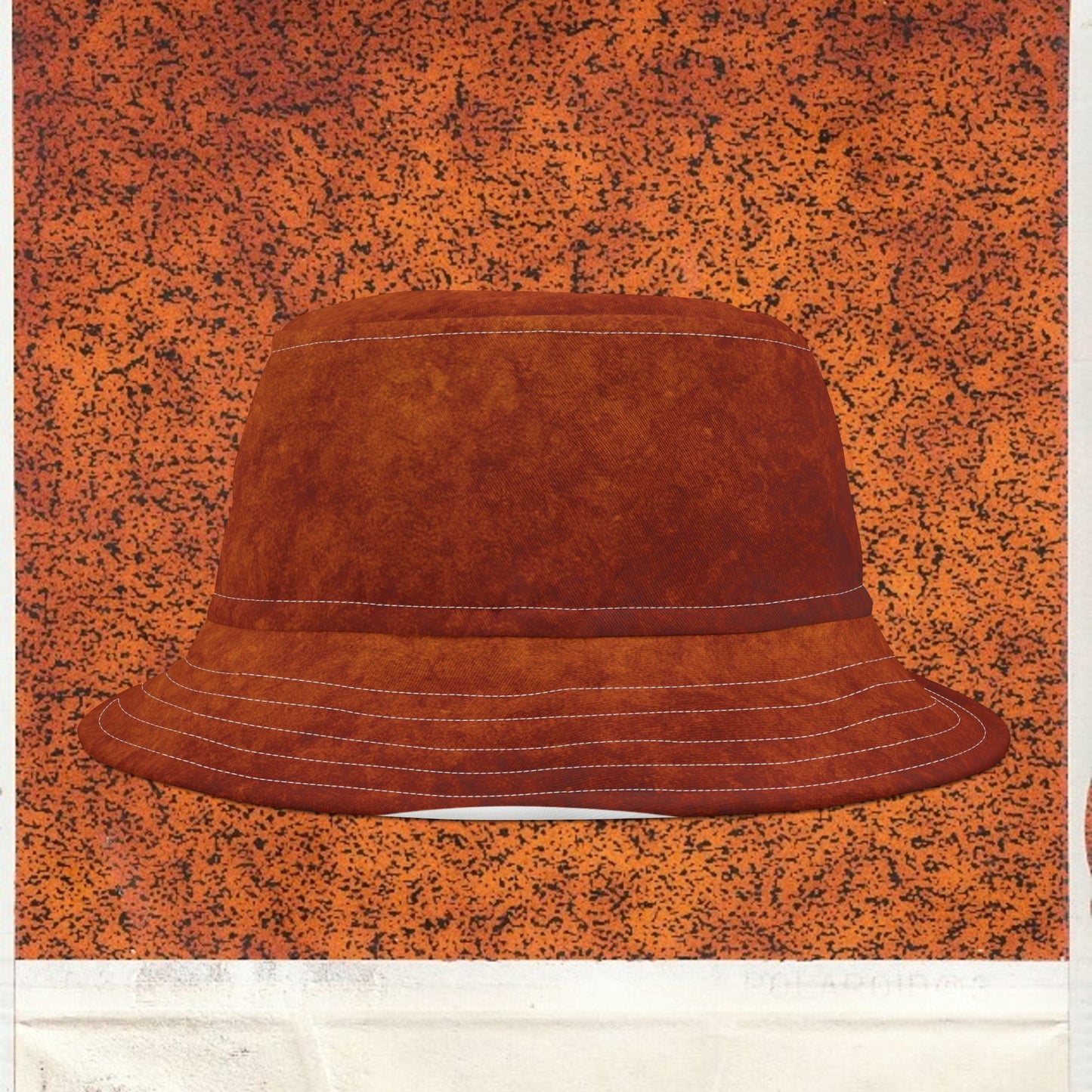 Cappello délavé Arancione