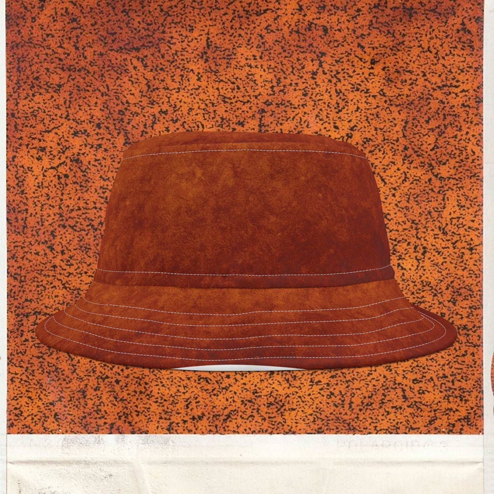 Cappello délavé Arancione