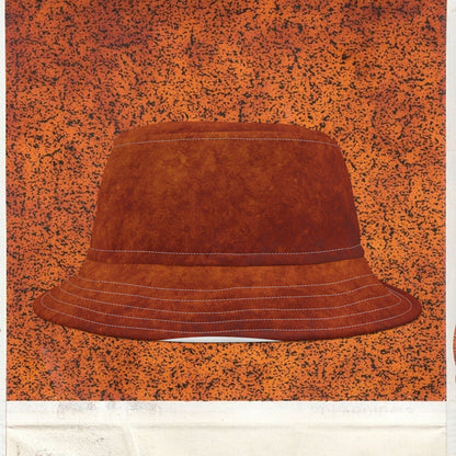 Cappello délavé Arancione