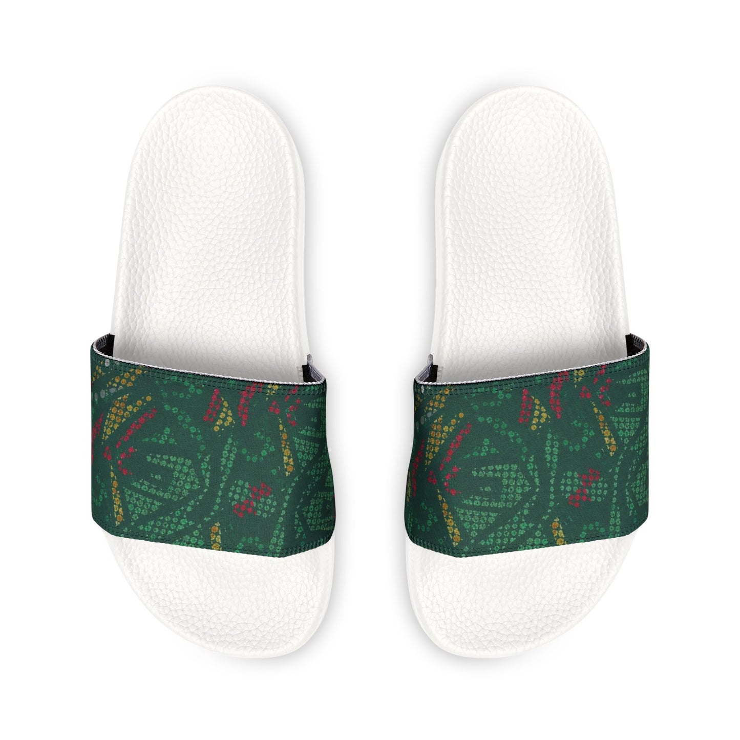 Ciabatte Slide Green Pattern