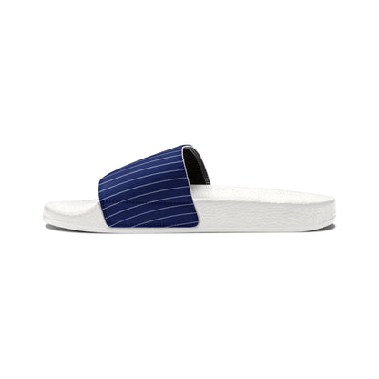 Ciabatte Slide Pinstripe Blue