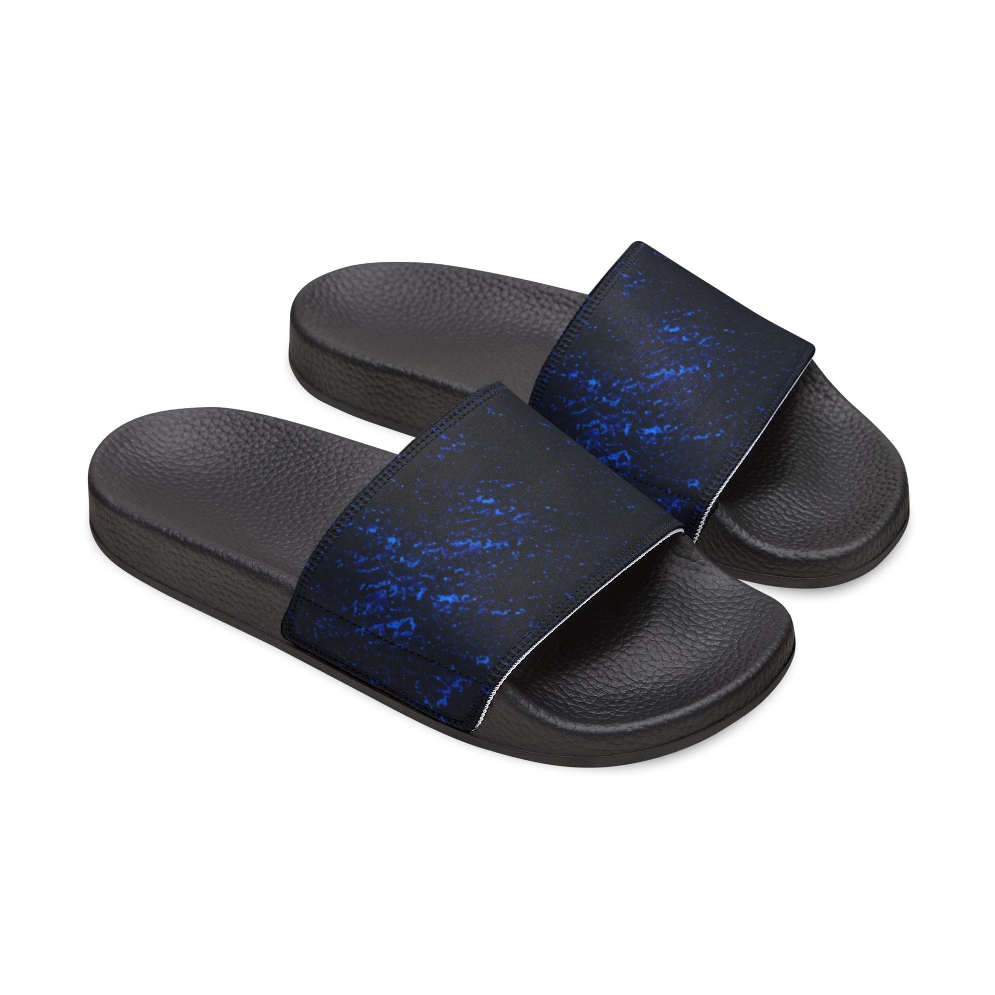 Ciabatte a Fascia Blu Cosmico