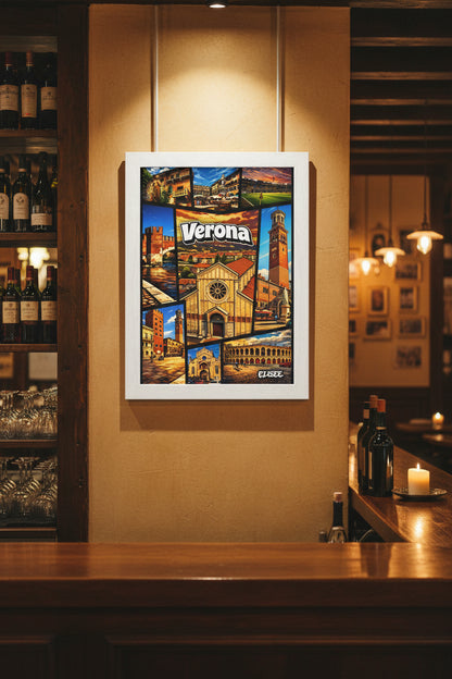 Verona Vintage Poster GTA Style