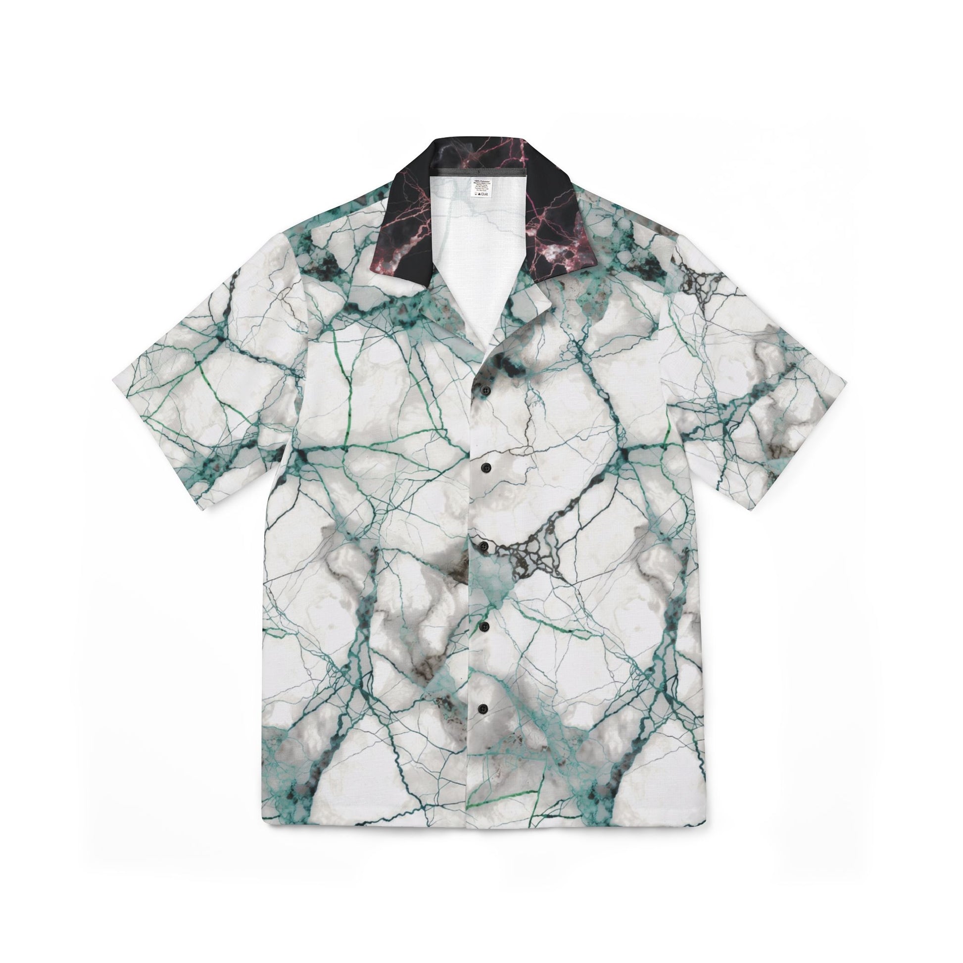 Camicia Marmorizzata Bianca