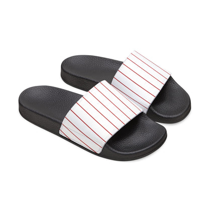 Slide Rosa Pinstripe