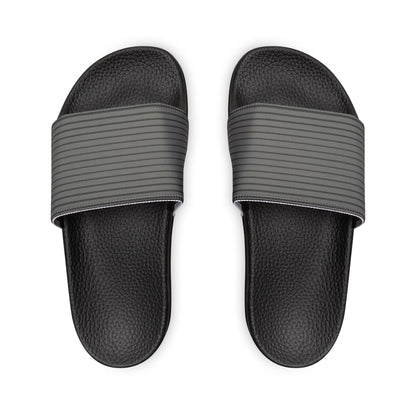 Ciabatte Slide Ribbed Gray