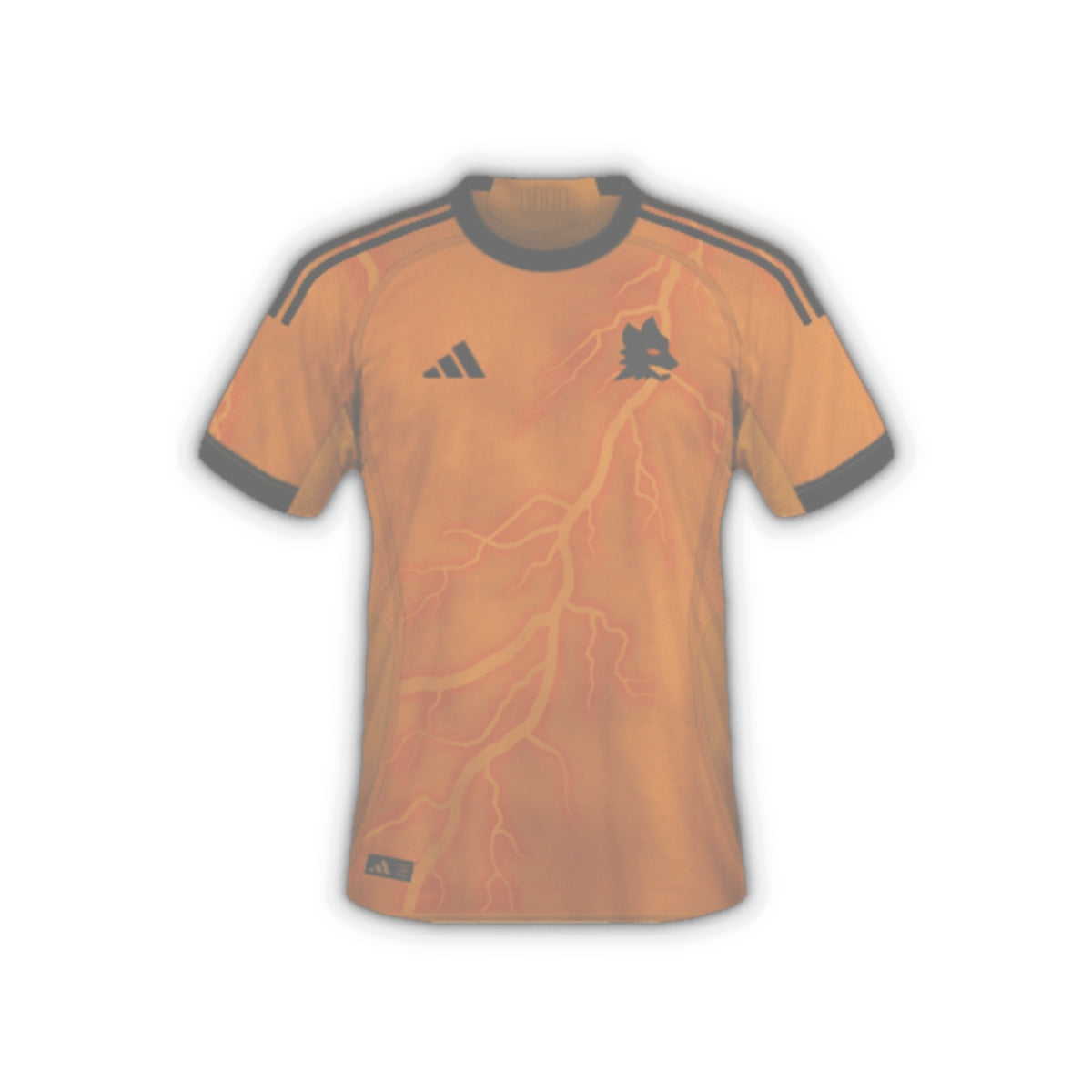 Adesivo Roma Away s.s. 25/26