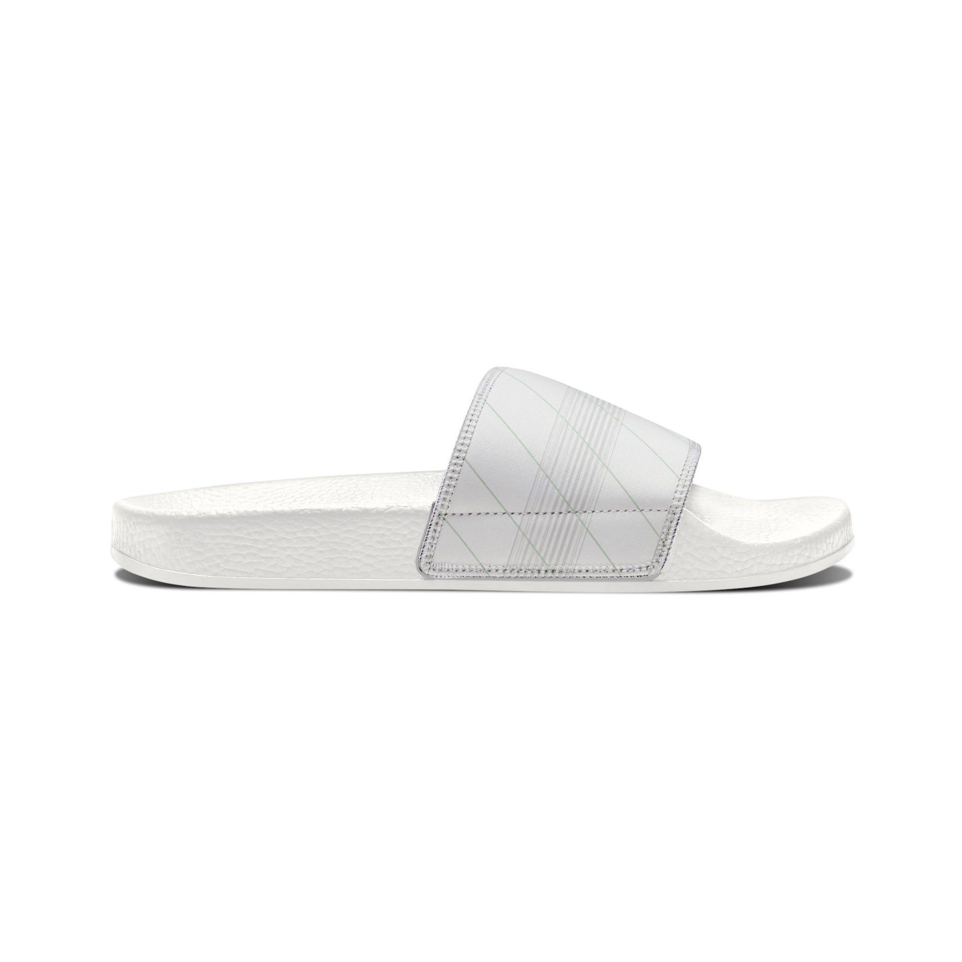 Ciabatte Slide Silver Stripe