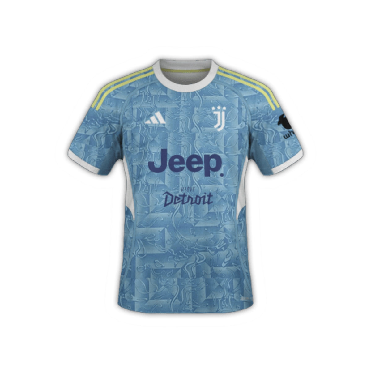 Adesivo Juventus Away s.s. 25/26