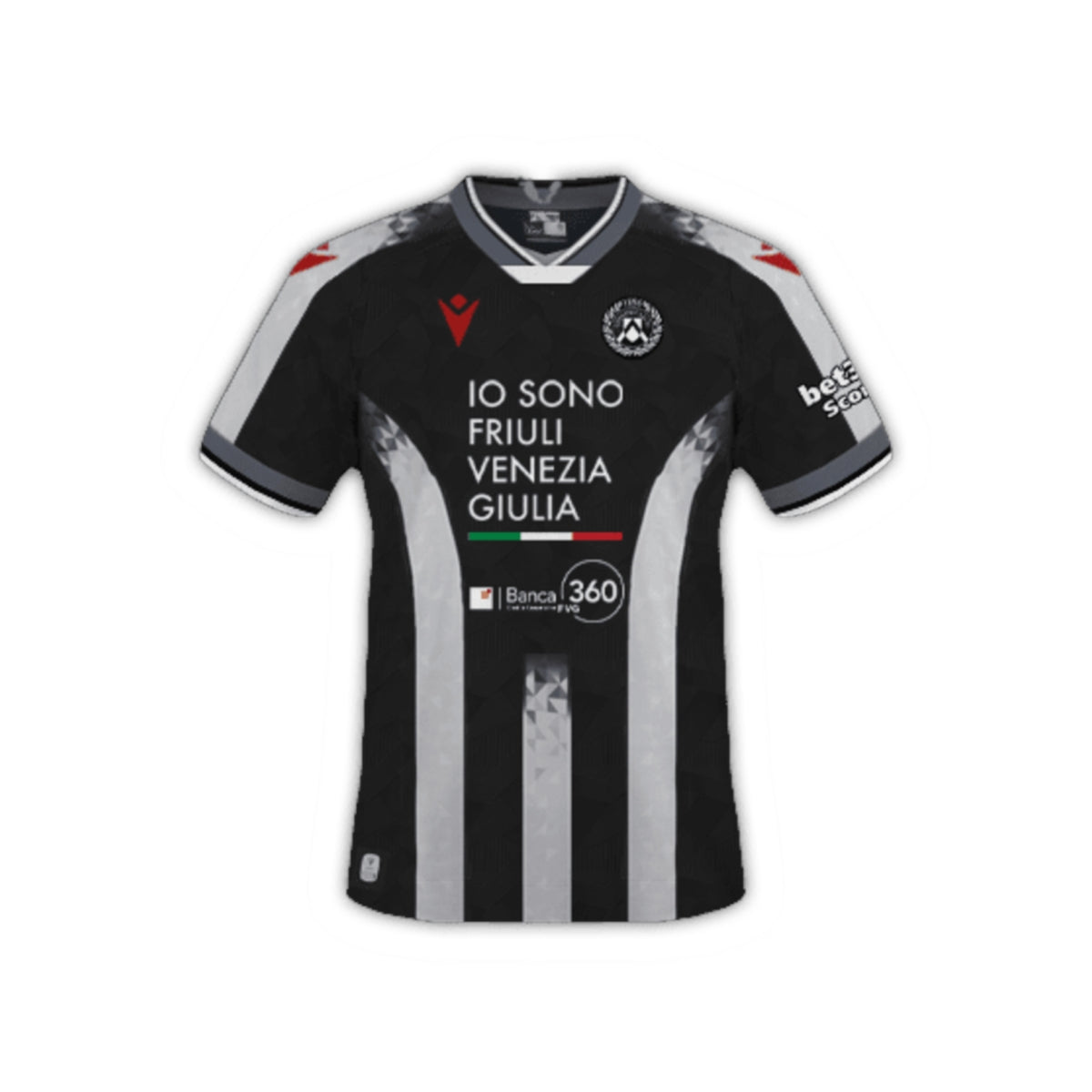 Adesivo Udinese Home s.s. 25/26