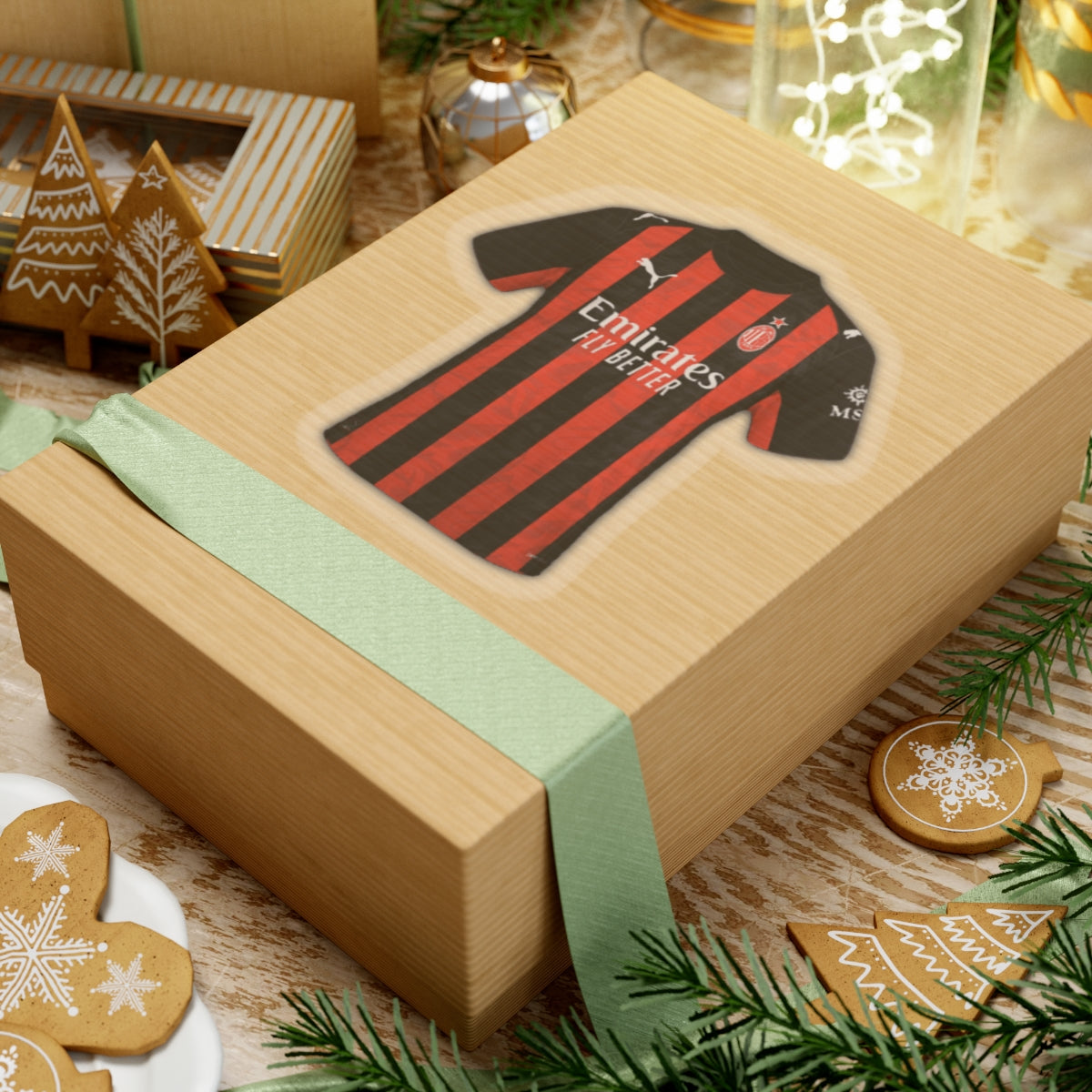 Adesivo Milan Home s.s. 25/26
