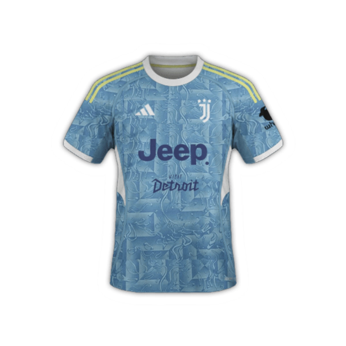 Adesivo Juventus Away s.s. 25/26