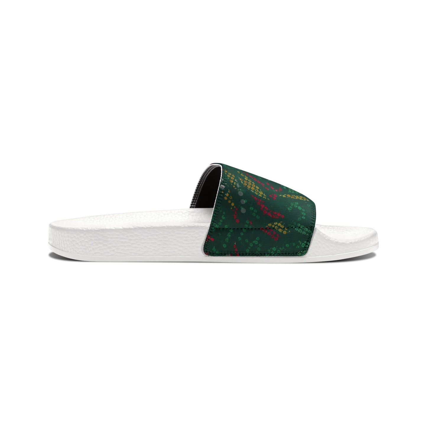 Ciabatte Slide Green Pattern