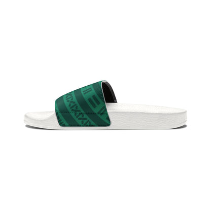 Slide Verde Geometrico