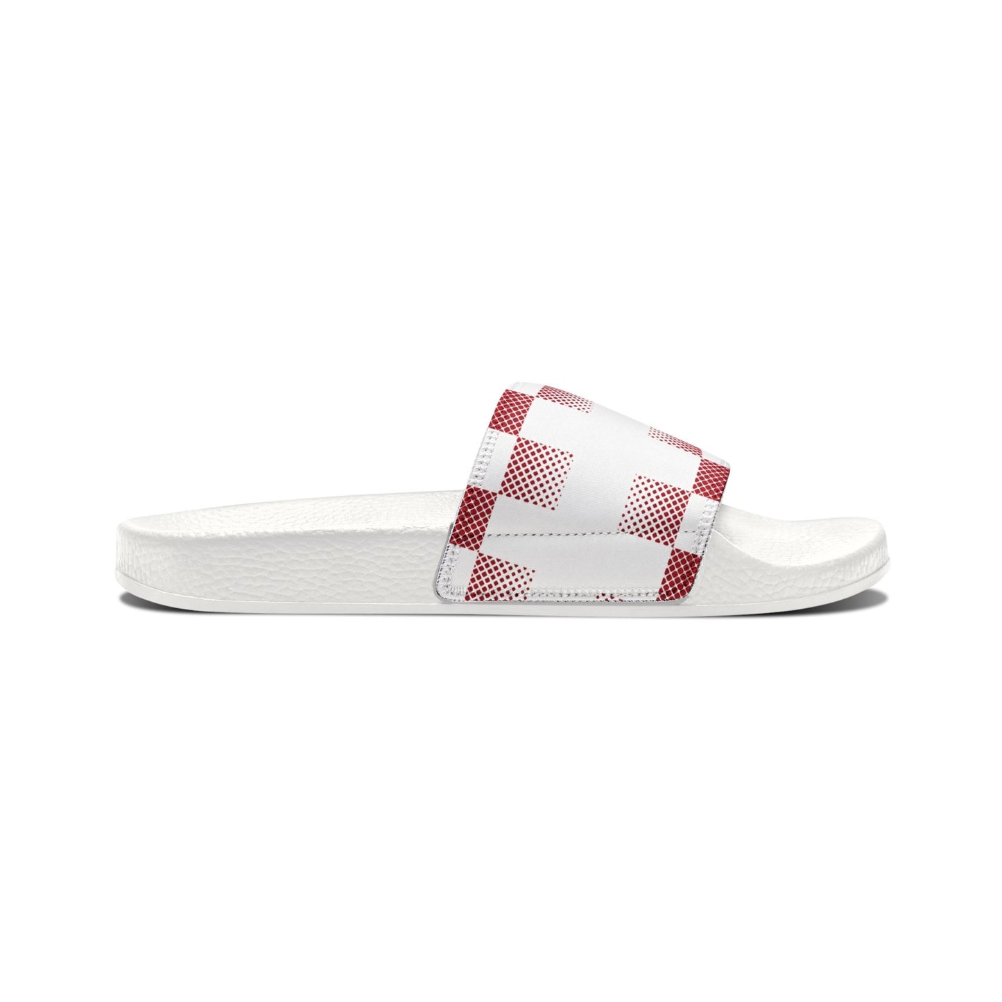 Ciabatte Slide Check Red