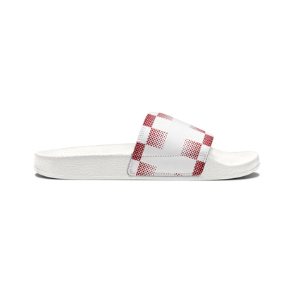 Ciabatte Slide Check Red