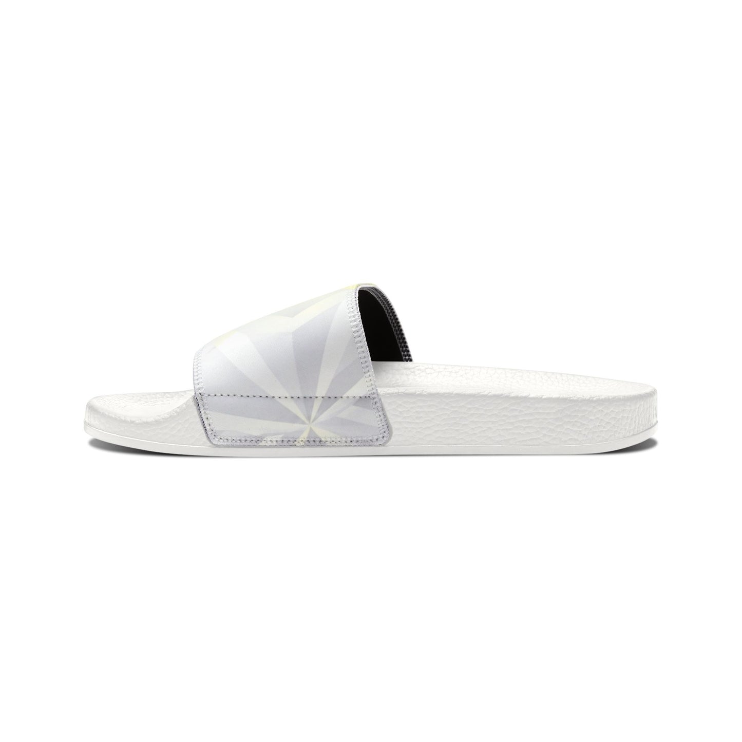 Ciabatte Slide Star Glow – Bianco e Giallo