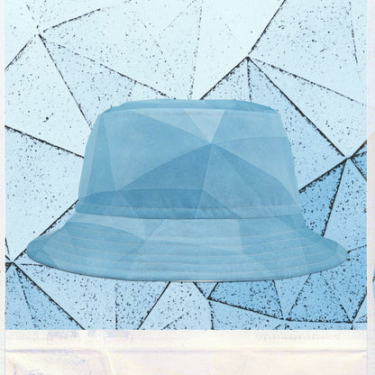 Cappello délavé Celeste Ghiaccio