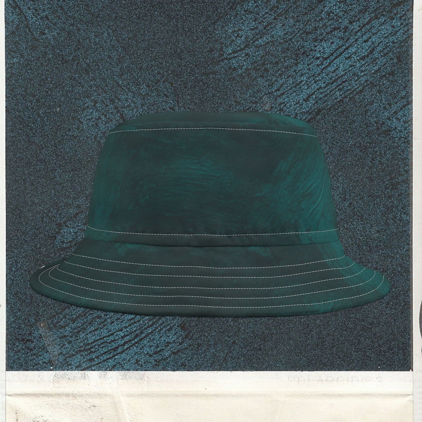 Cappello délavé Verde Acqua Grigio Scuro