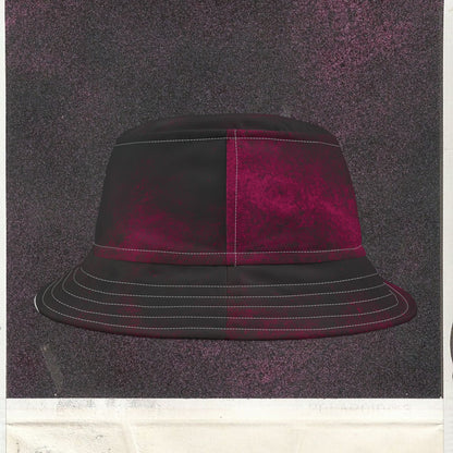 Cappello délavé Rosa Scuro Nero