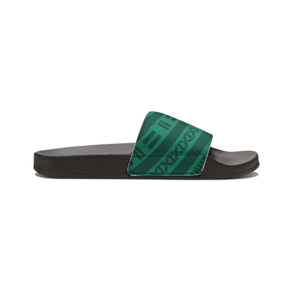 Slide Verde Geometrico