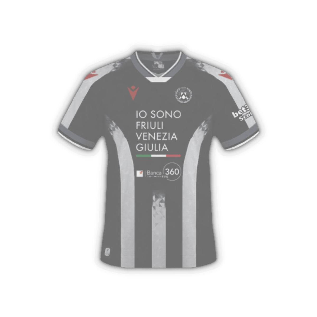 Adesivo Udinese Home s.s. 25/26