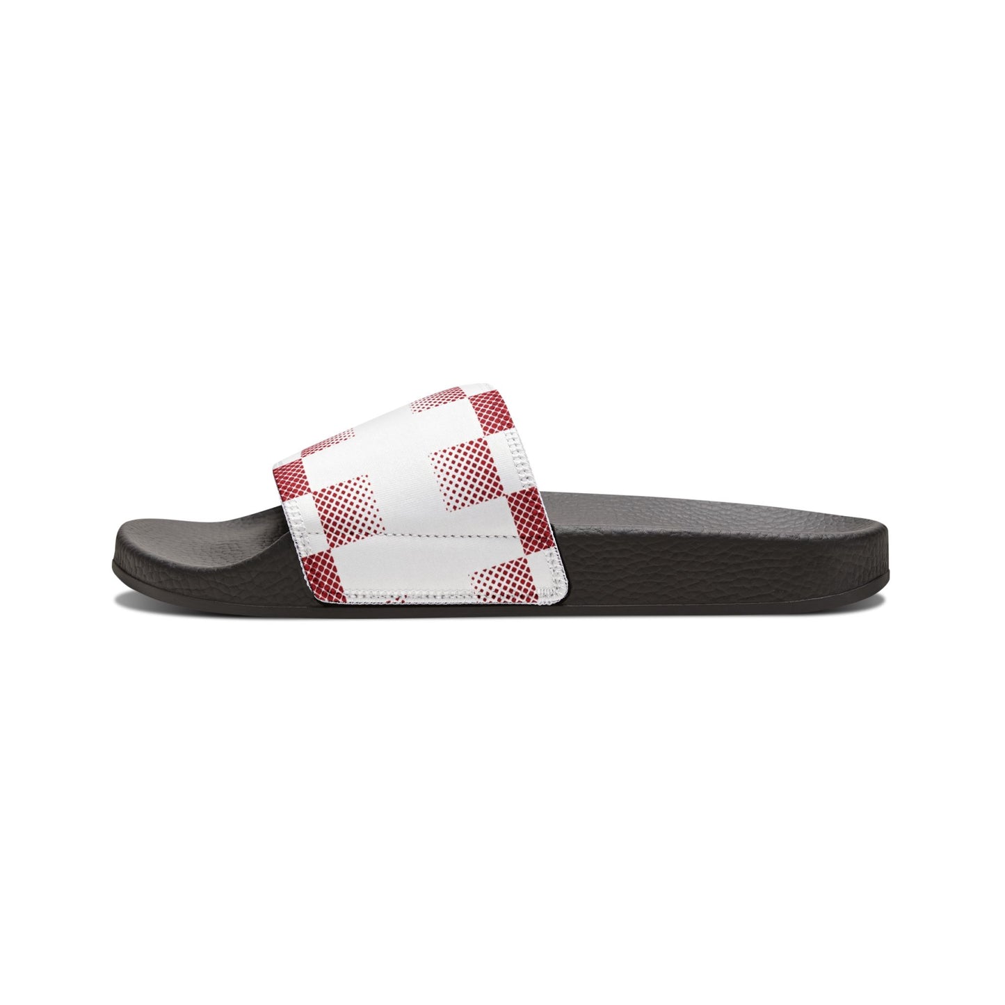 Ciabatte Slide Check Red
