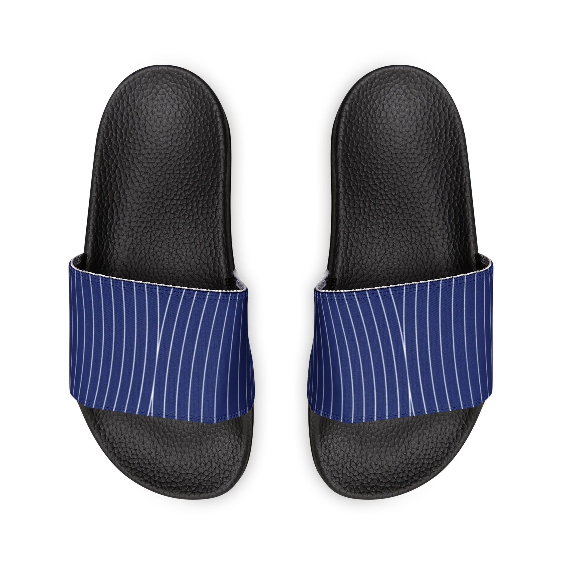 Ciabatte Slide Pinstripe Blue