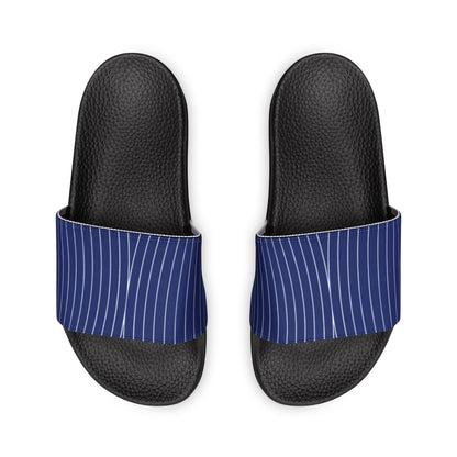 Ciabatte Slide Pinstripe Blue