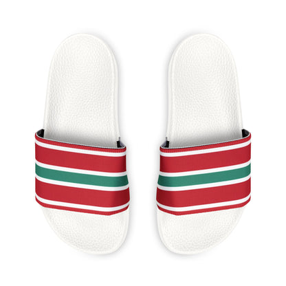 Ciabatte Slide Tricolor Stripe