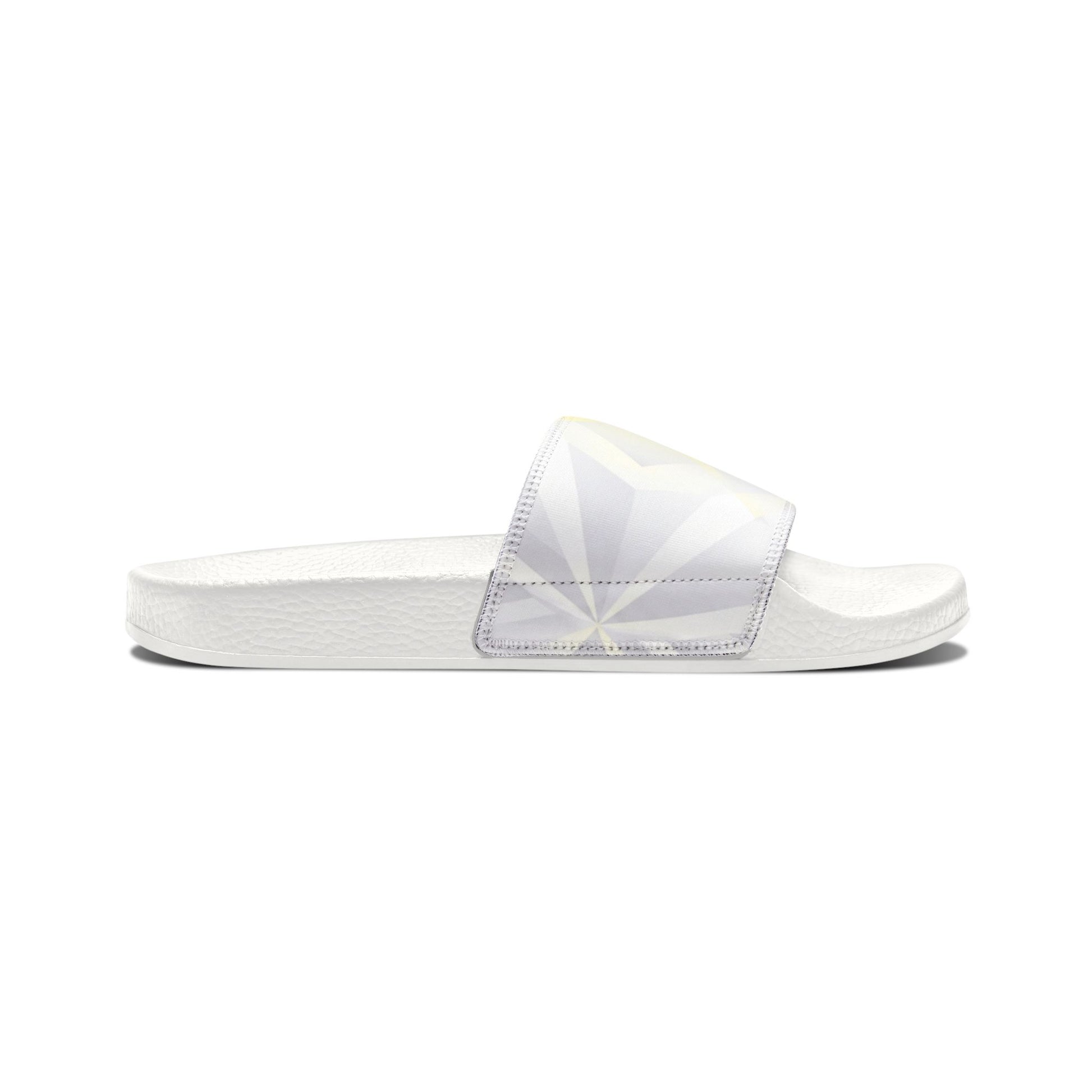 Ciabatte Slide Star Glow – Bianco e Giallo