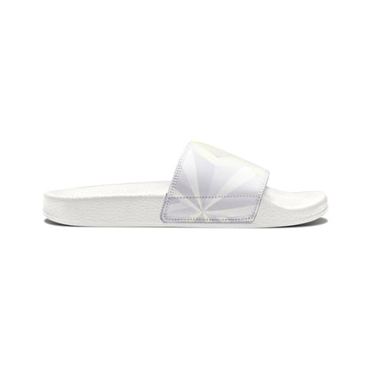 Ciabatte Slide Star Glow – Bianco e Giallo