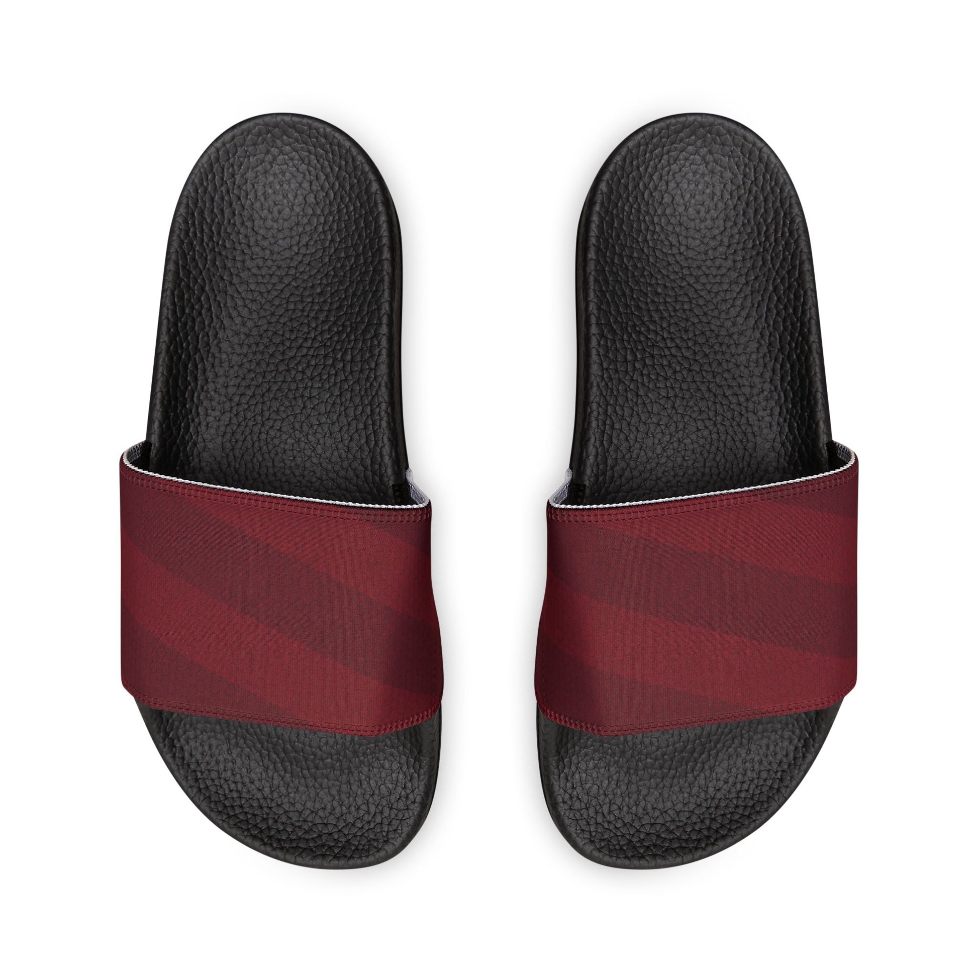 Ciabatte Slide con Fascia Bordeaux