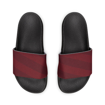 Ciabatte Slide con Fascia Bordeaux