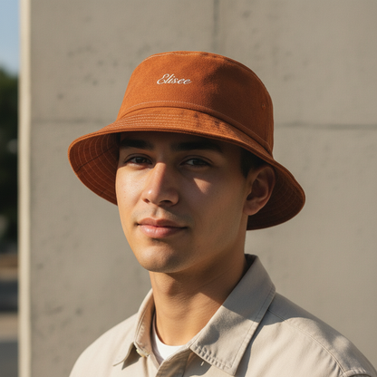 Cappello délavé Arancione