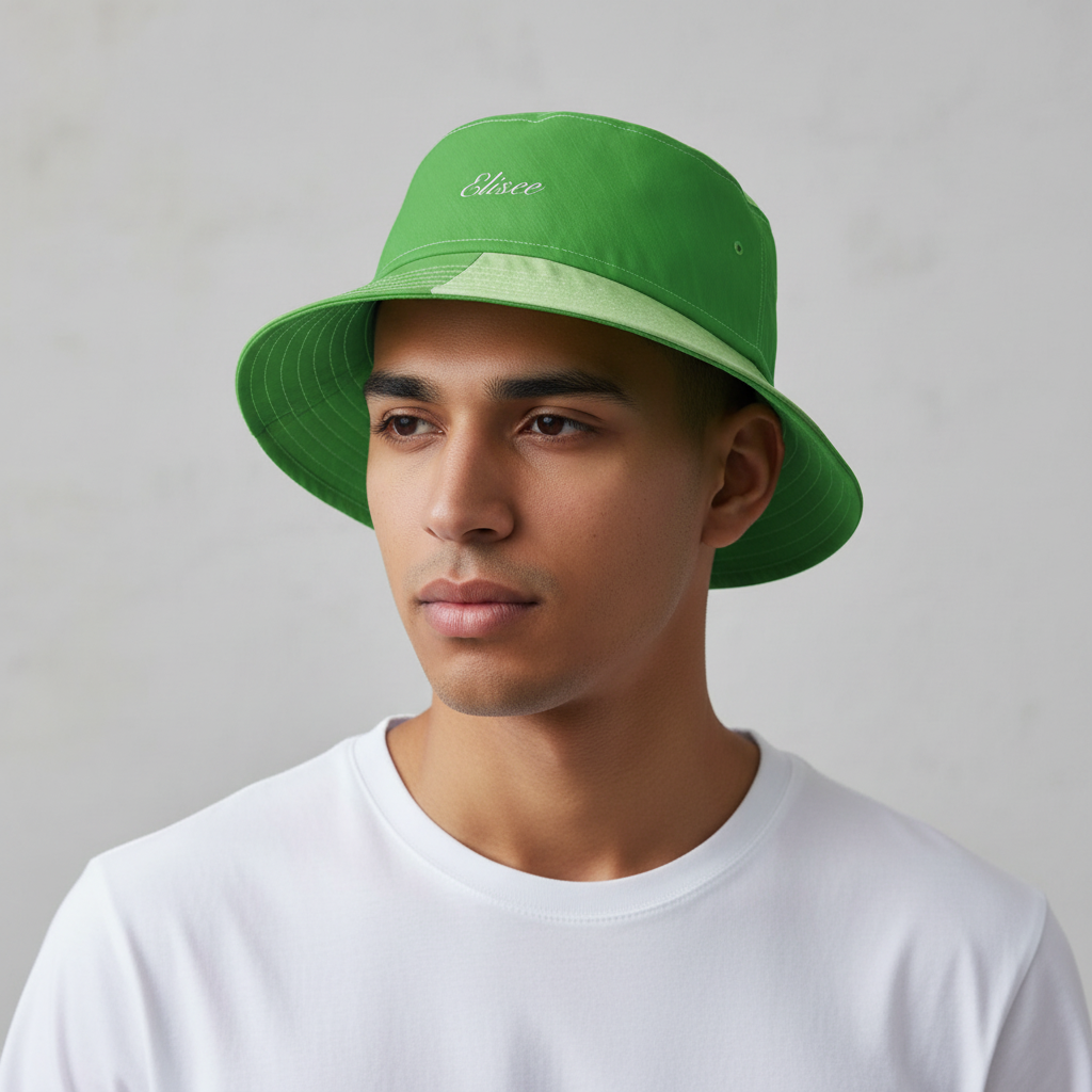 Cappello délavé Verde Chiaro