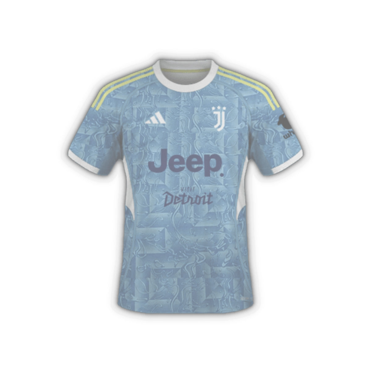 Adesivo Juventus Away s.s. 25/26