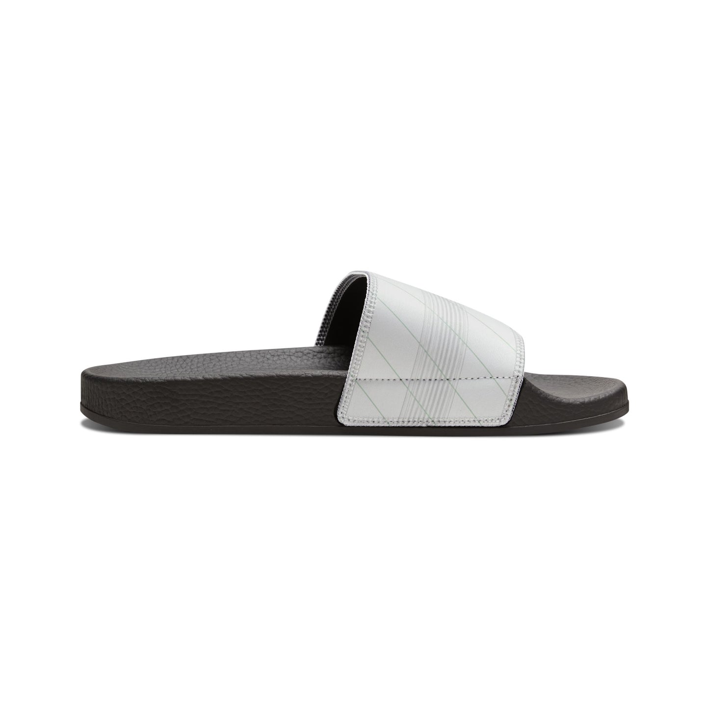 Ciabatte Slide Silver Stripe