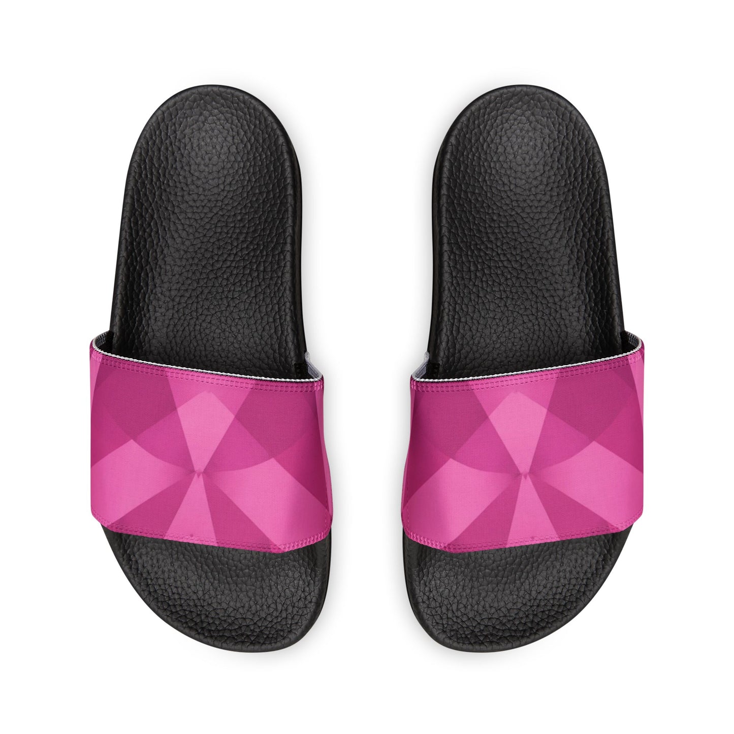 Ciabatte Estive con Motivo Geometrico Fucsia
