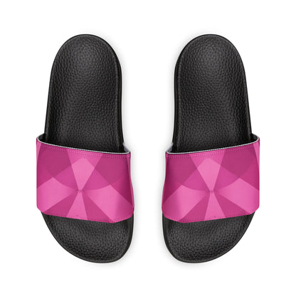 Ciabatte Estive con Motivo Geometrico Fucsia
