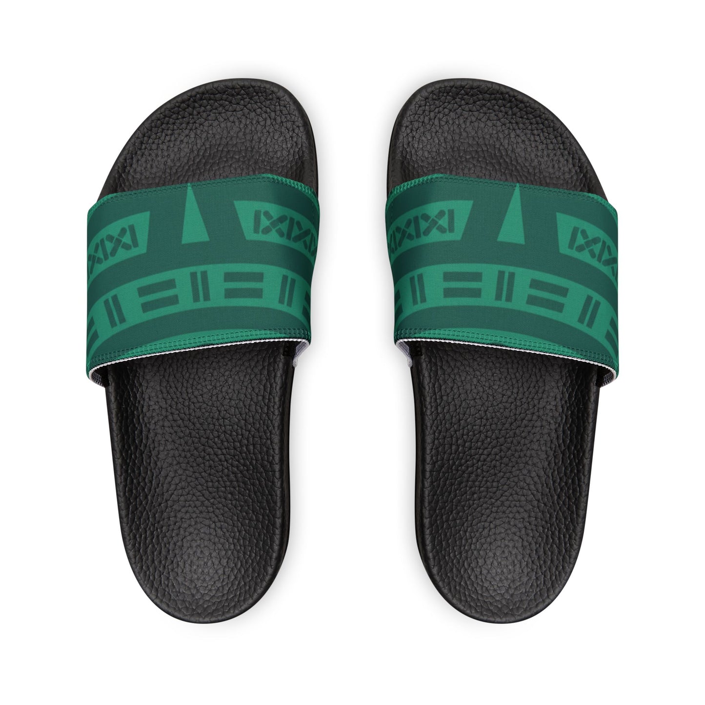 Slide Verde Geometrico