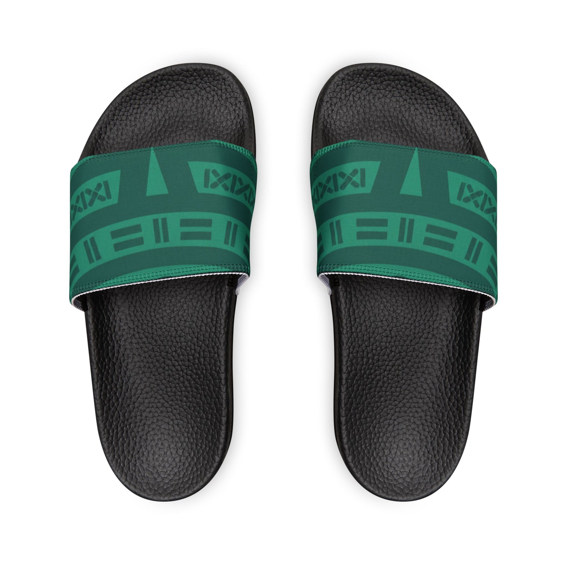 Slide Verde Geometrico