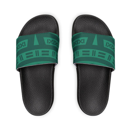 Slide Verde Geometrico