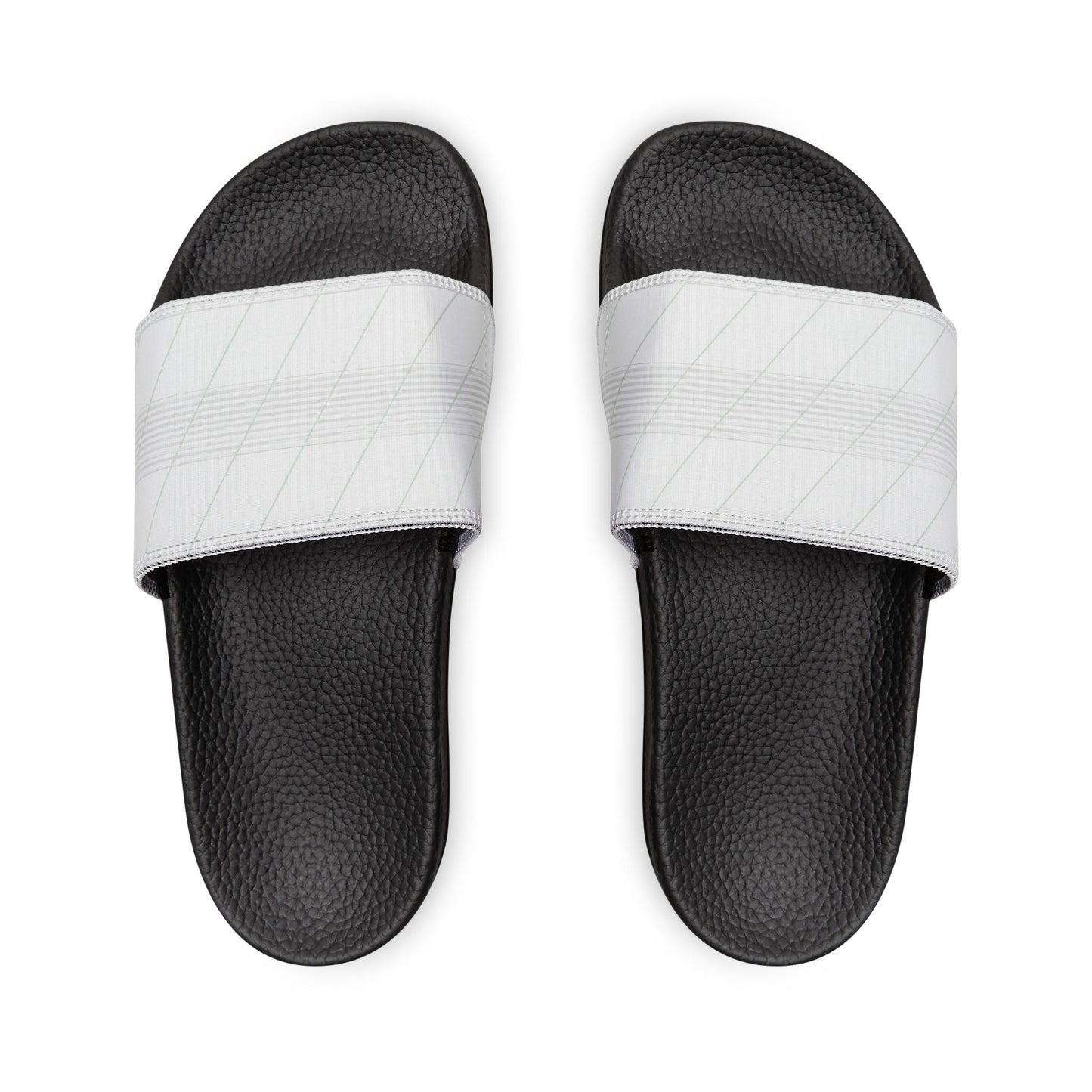 Ciabatte Slide Silver Stripe
